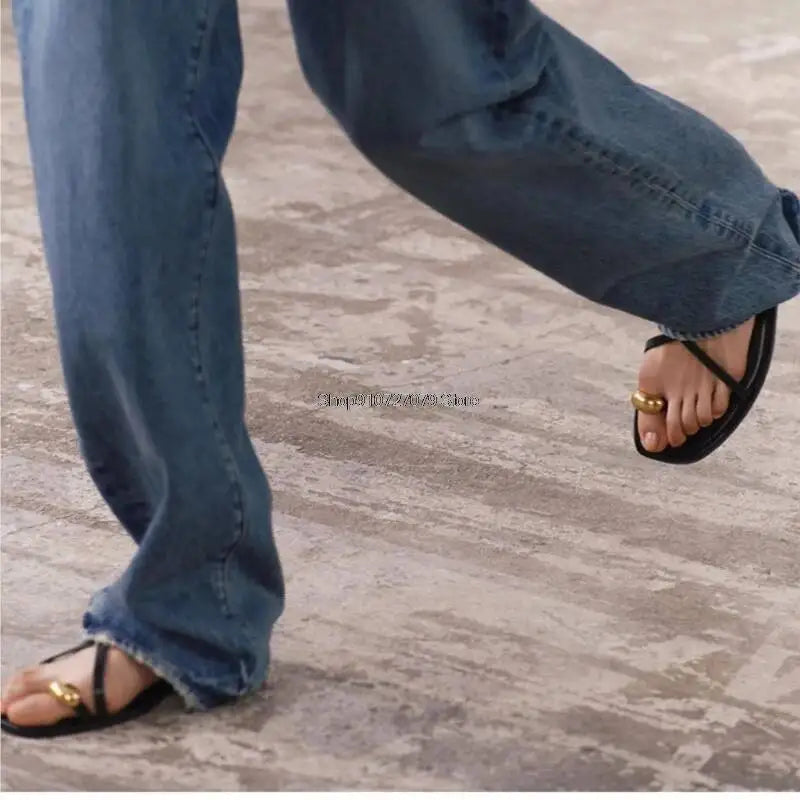 Fashion Summer 2026 NEW Flip-Flop Female Platform Flat Shoes Casual Beach Slippers Women Sandals